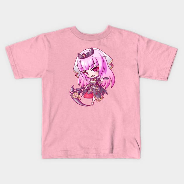 Mori Calliope Hololive Kids T-Shirt by Ghazinagato